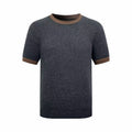 2026 New GS Short-Sleeved Sweater with Triangle Logo (AA569-A50)