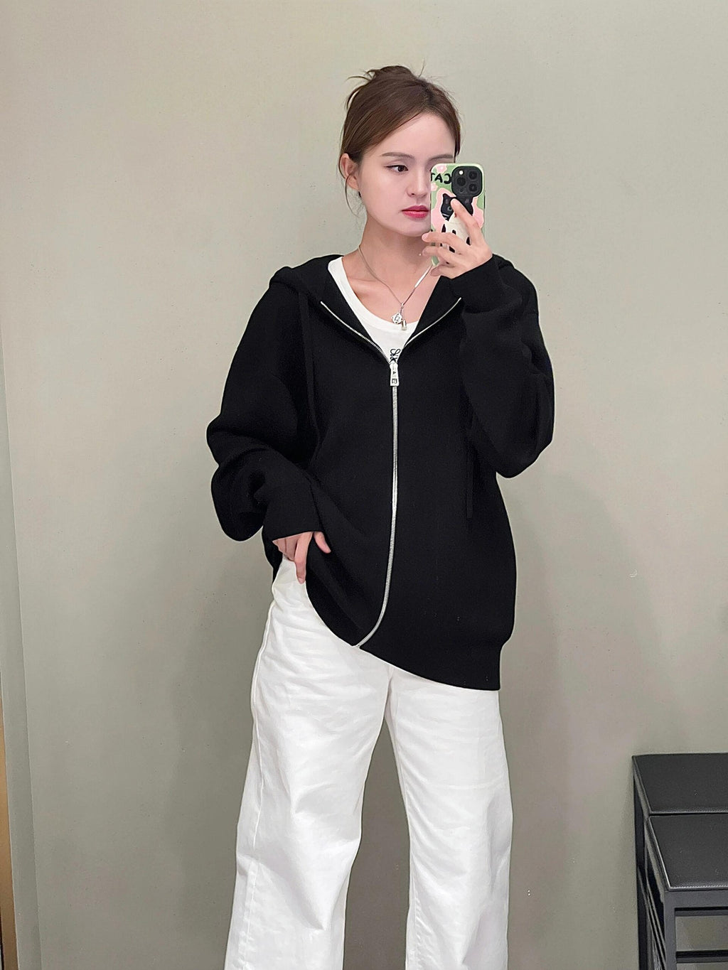 2026 New Style GS Zippered Hooded Sweatshirt (24046-B90)