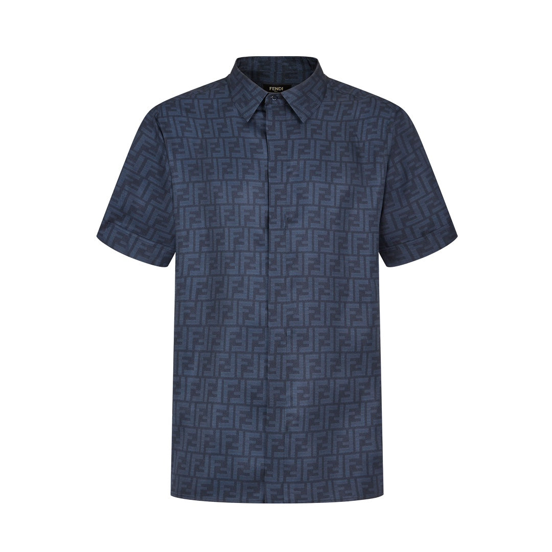 2026 New GS All-Over Print Short-Sleeved Shirt (25129-A90)