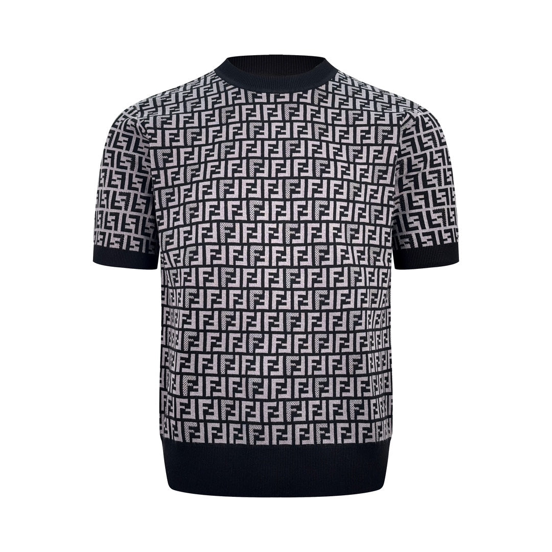 2026 New GS All-Over Print FF Knit Short-Sleeve (25155-A75)
