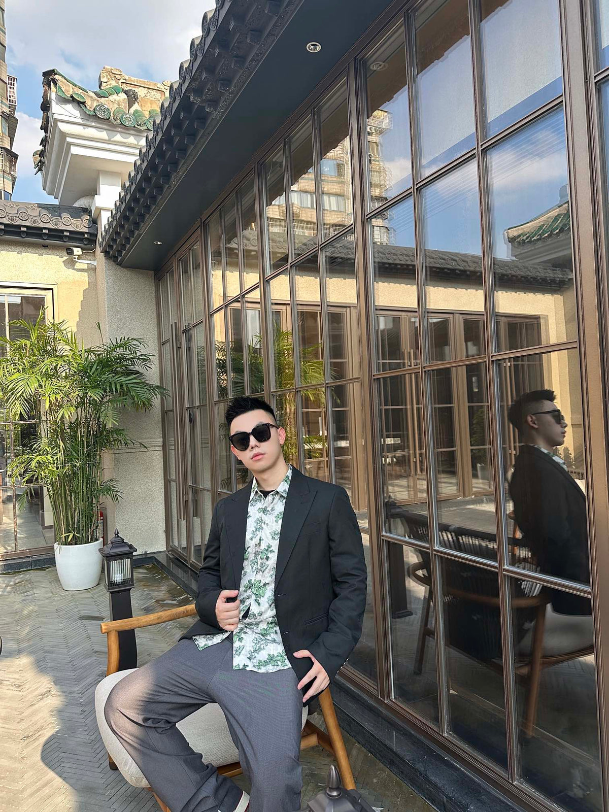 2026 new model GS full jacquard suit jacket (MM035-D10)