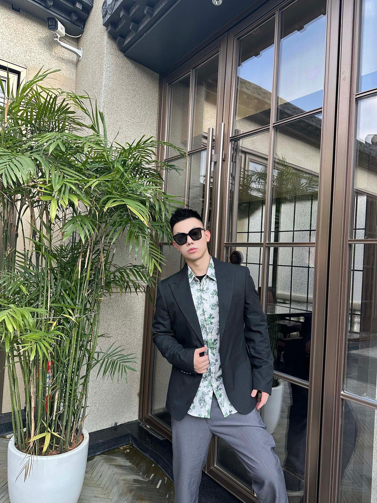 2026 new model GS full jacquard suit jacket (MM035-D10)