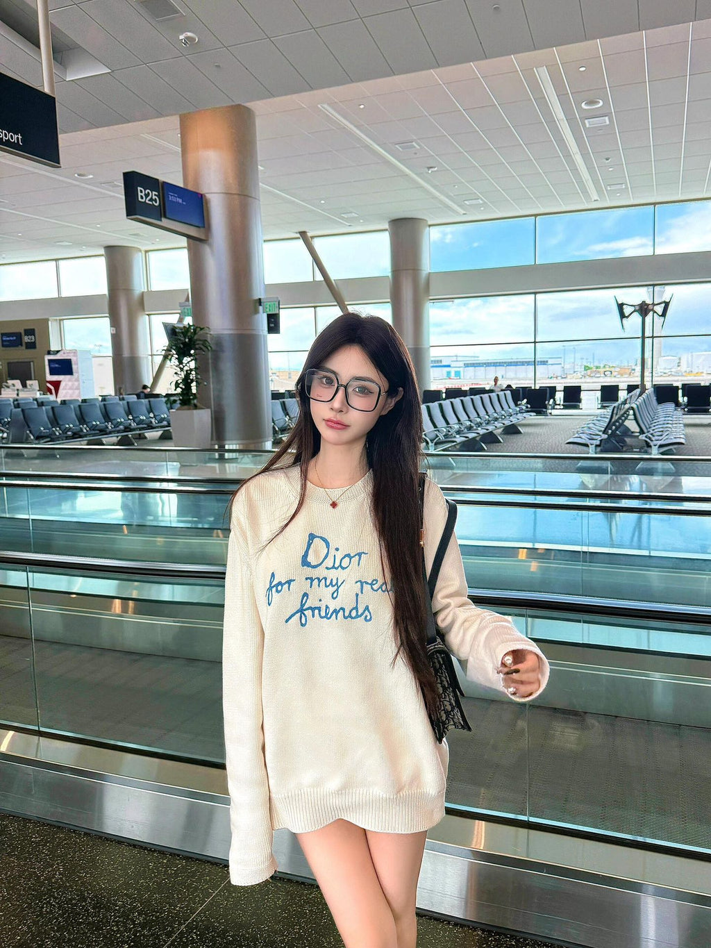 2026 New Style GS Embroidered Knitted Long-Sleeved Shirt (25307-B30)