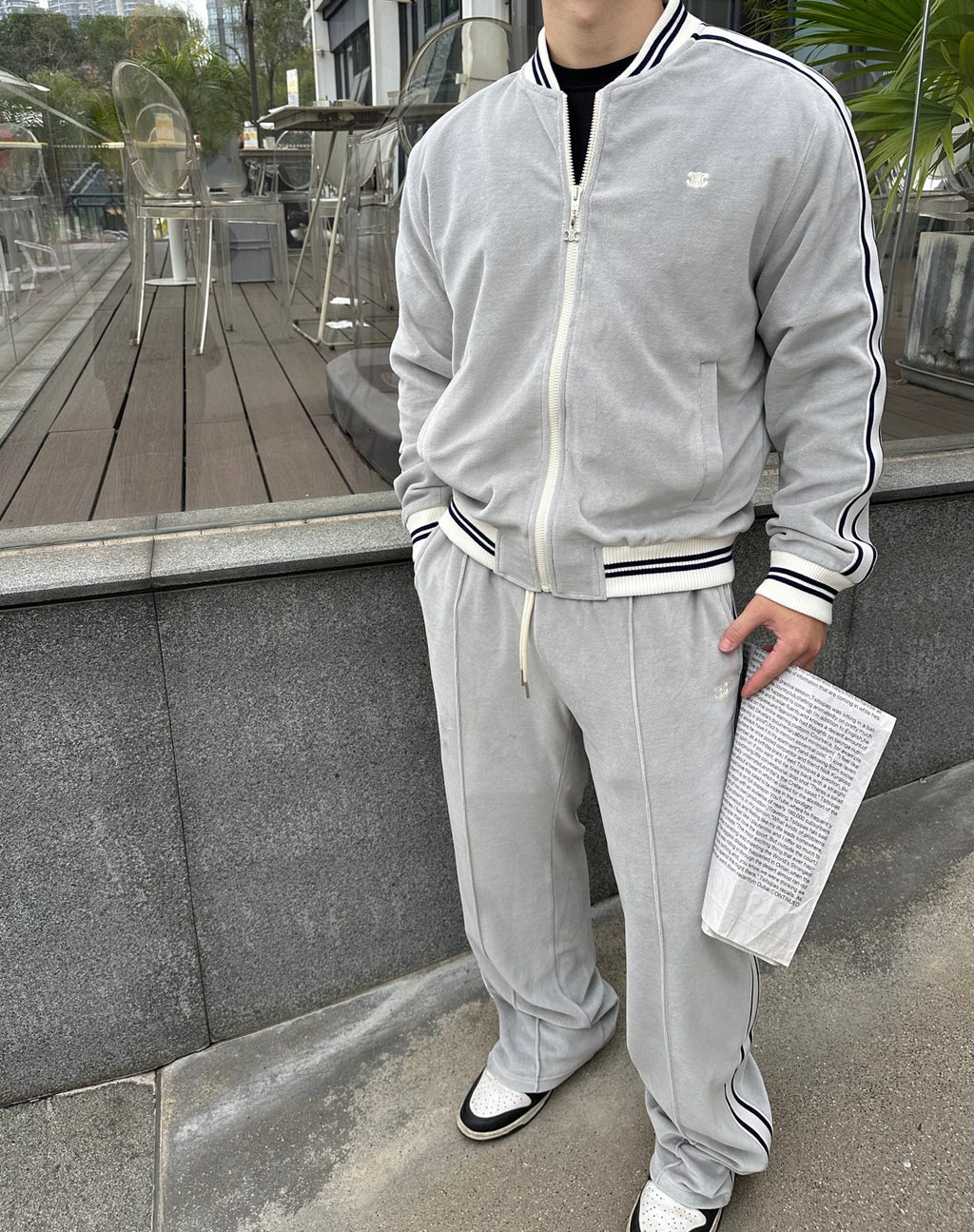 2026 New Model GS Archway Embroidered Pants (BB737-B20)