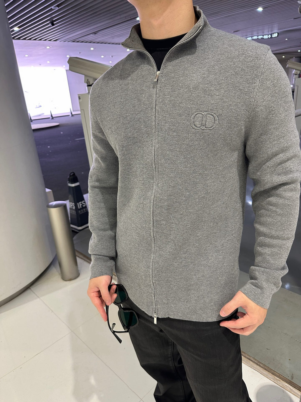 2026 New Style GS Zippered Sweater Coat (25372-B30)