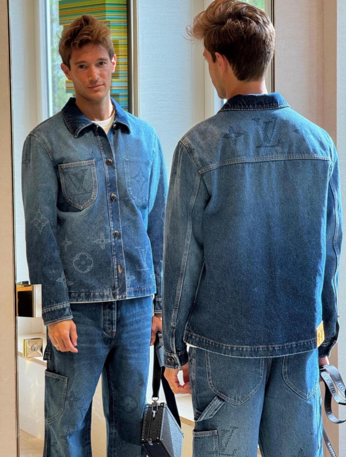 2026 New GS Gradient Logo Jeans (BB730-B95)