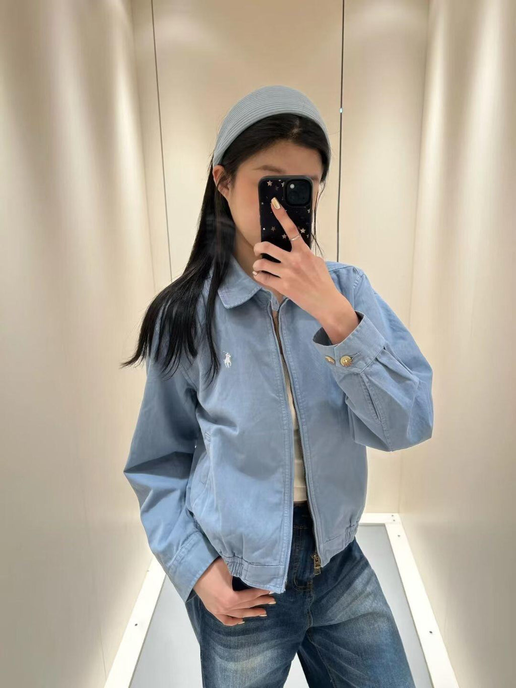 2026 New GS Embroidered Zip Jacket (CC908-B55)