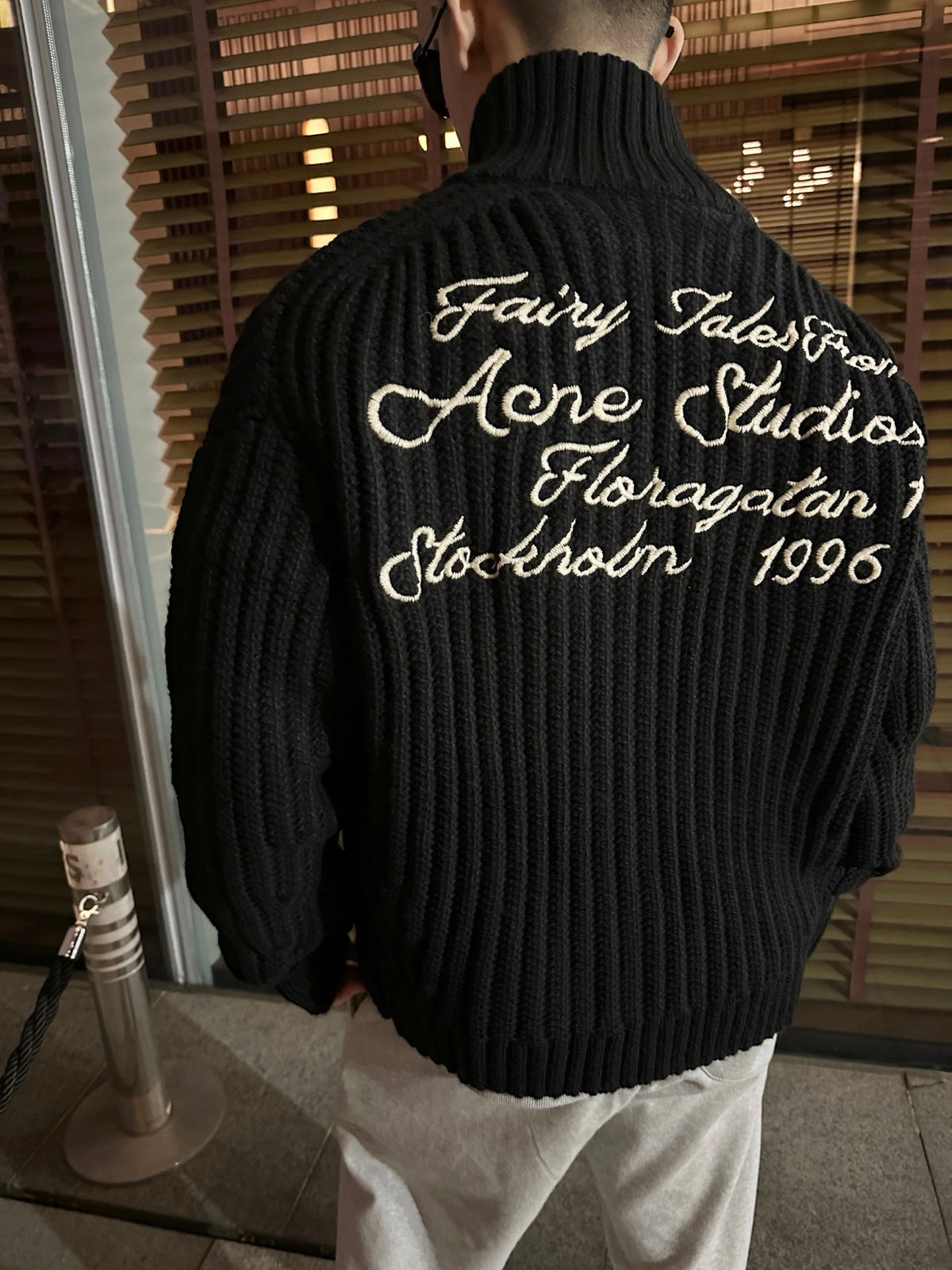 2026 New Model GS Embroidered Zipper Pullover Coat (25397-C30)