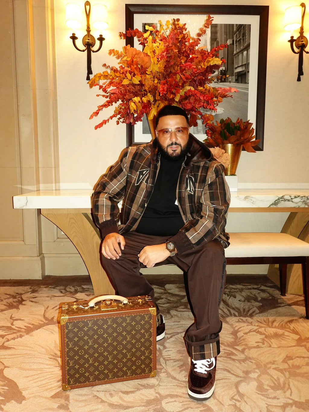 2026 New GS Logo Jacquard Hooded Jacket (25386-C10)