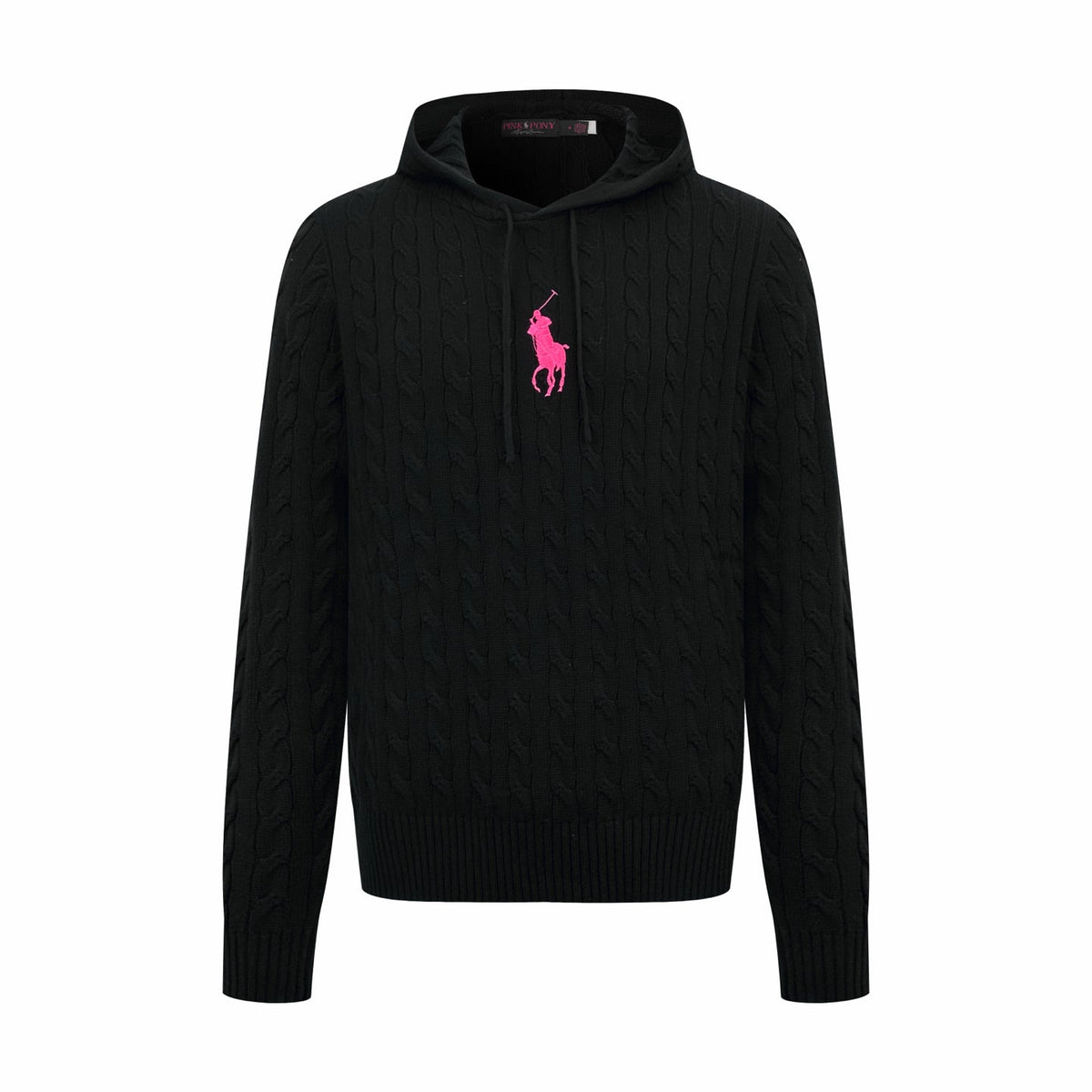 2026 New GS Embroidered Cowl-Neck Cable-Knit Jumper (CC921-B60)