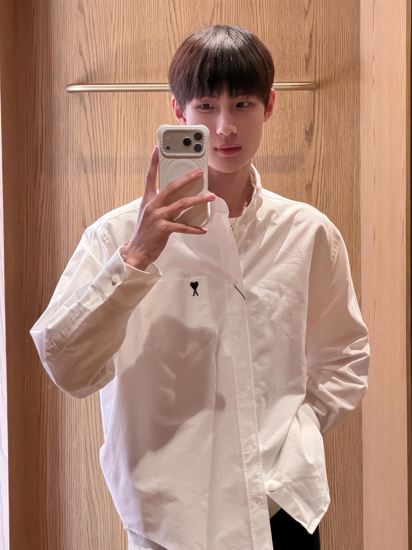 2026 New GS Embroidered Pocket Shirt (BB793-B15)