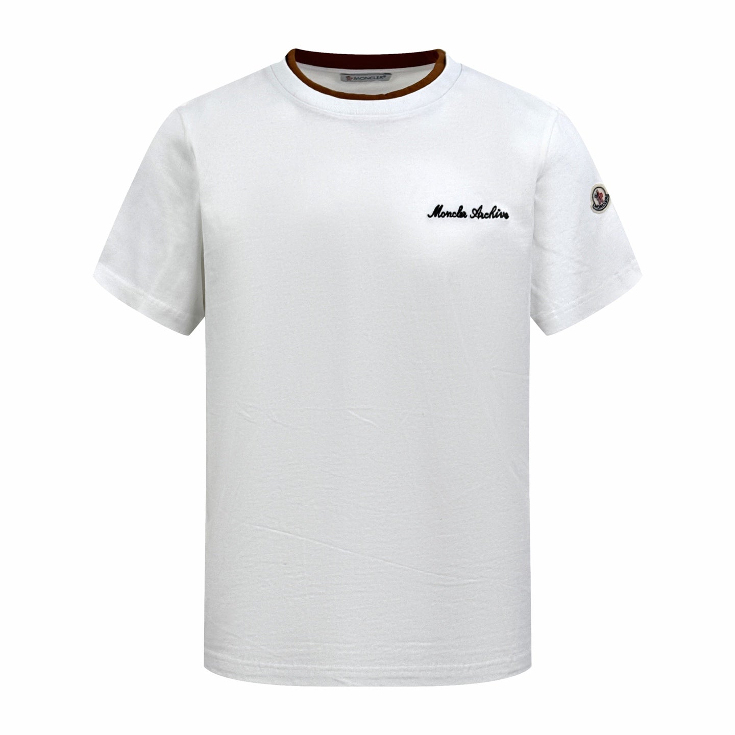 2026 New GS Embroidered Logo Fake Two-Piece Short Sleeve (AA524-A15)