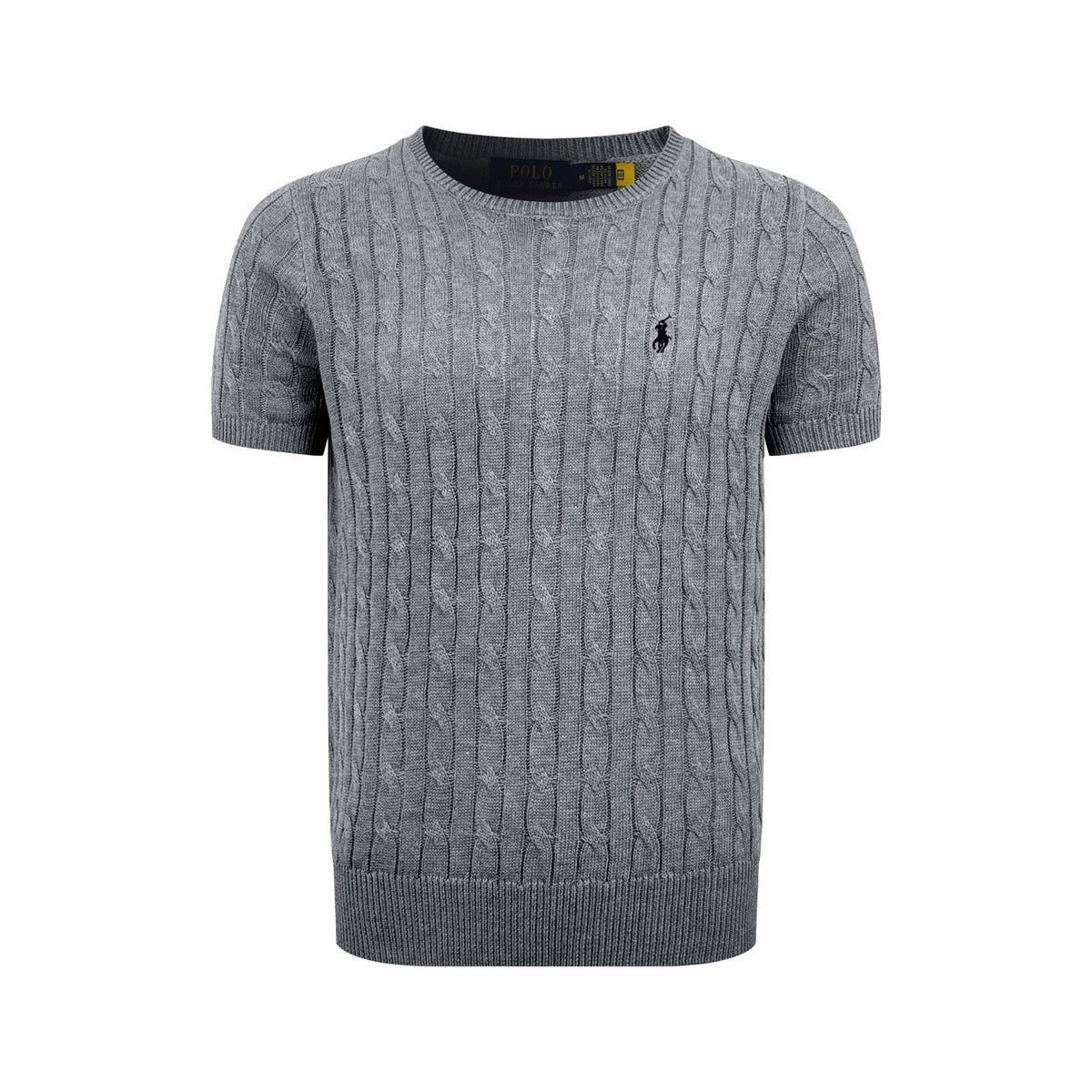 2026 New GS Cable-Knit Short-Sleeve Sweater (CC938-A50)