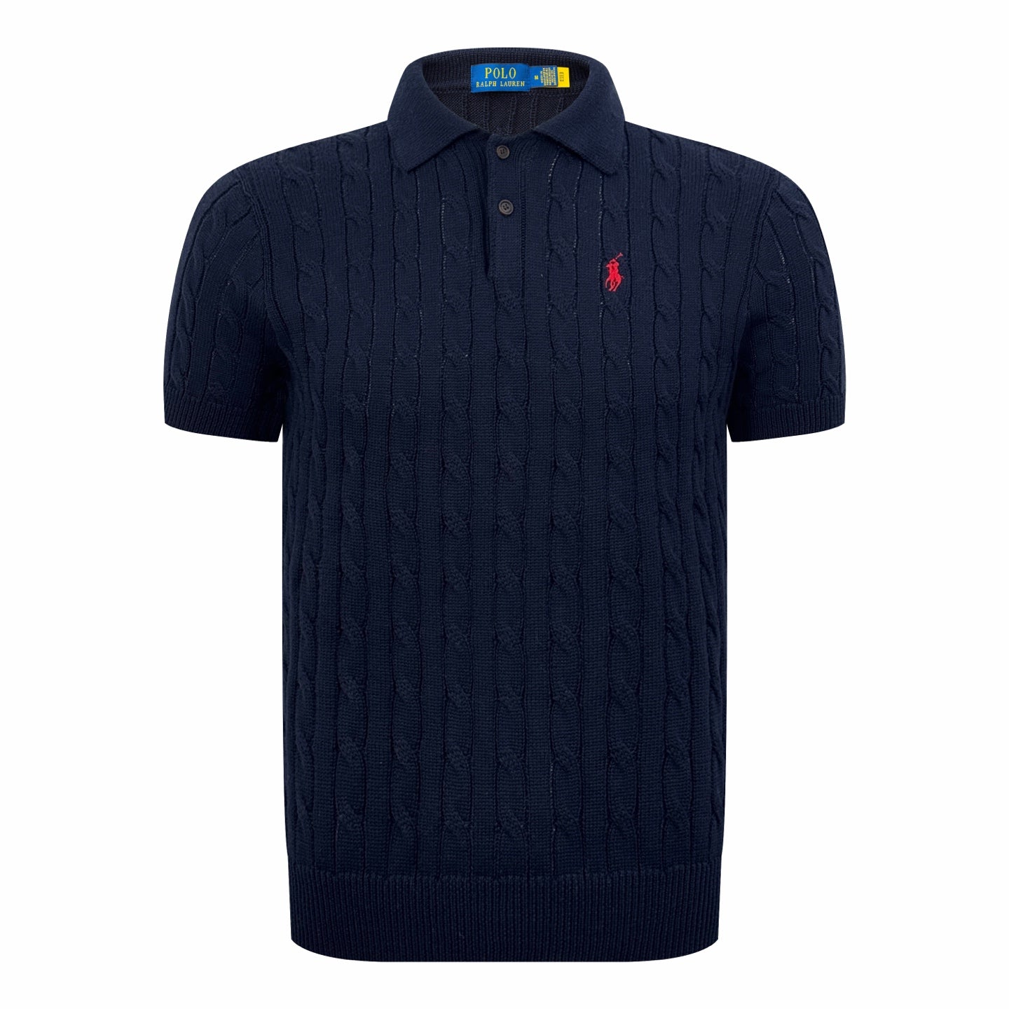 2026 New GS Cable-Knit Polo Neck Sweater (CC945-A60)