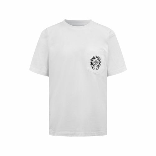 2026 New GS Cross-Flower Print Pocket T-Shirt (AA531-A10)