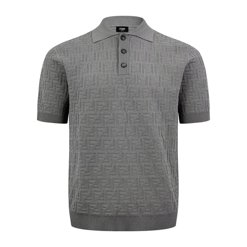 2026 New Arrival GS All-over Print Polo Neck Jumper (AA568-A75)