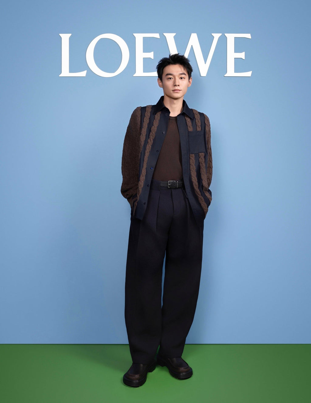 2026 New GS Leather-Trimmed Casual Trousers (BB792-B85)