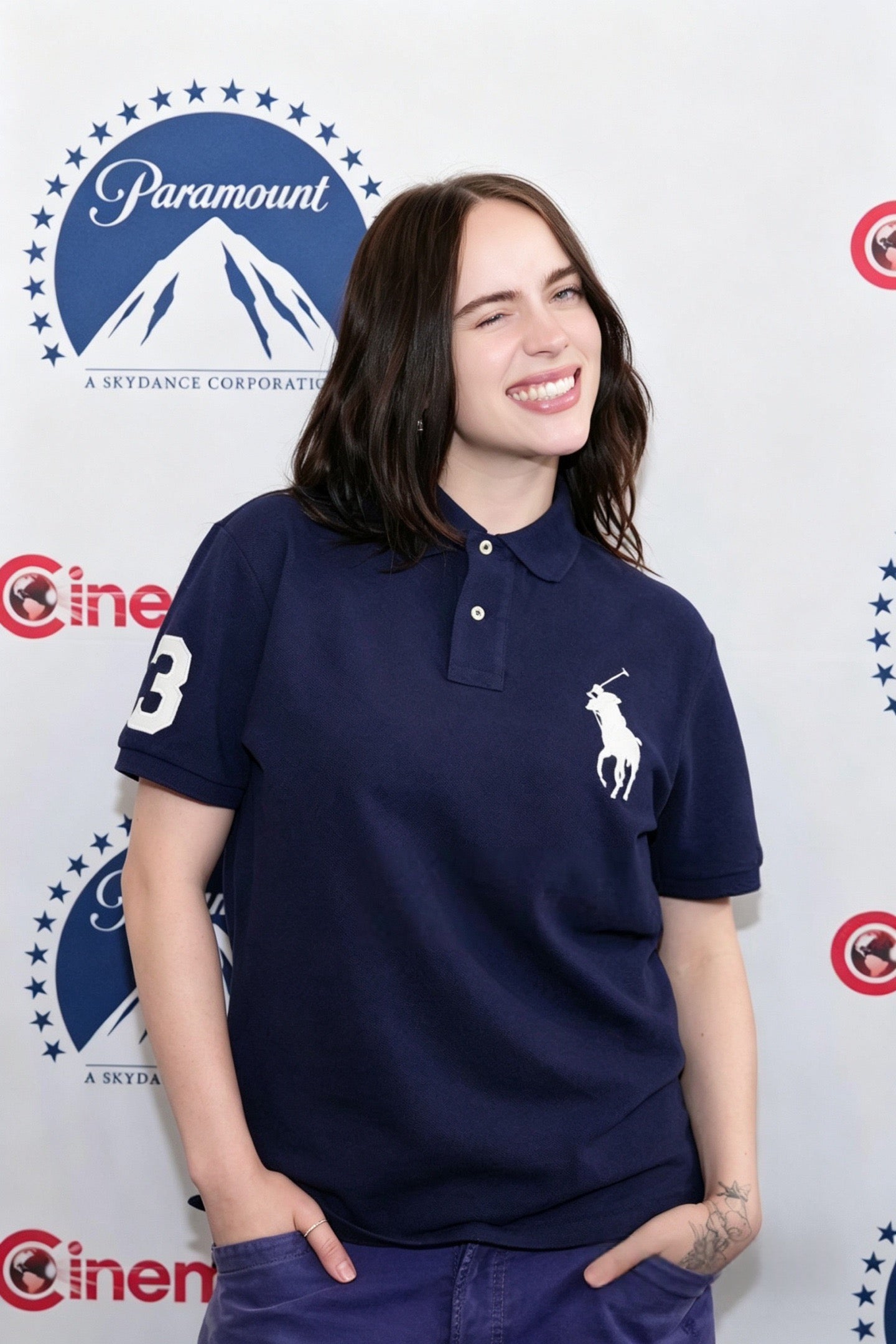 2026 Women’s GS Large Embroidered Logo Polo Shirt (FF714)