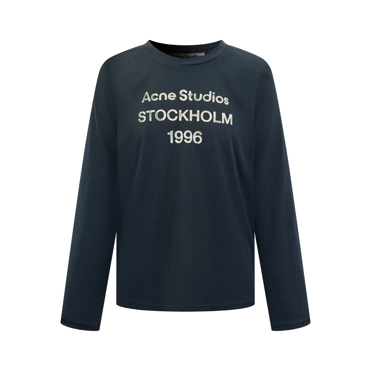 2026 New GS Long-Sleeved T-Shirt with Distressed Printed Logo (CC975-A40)