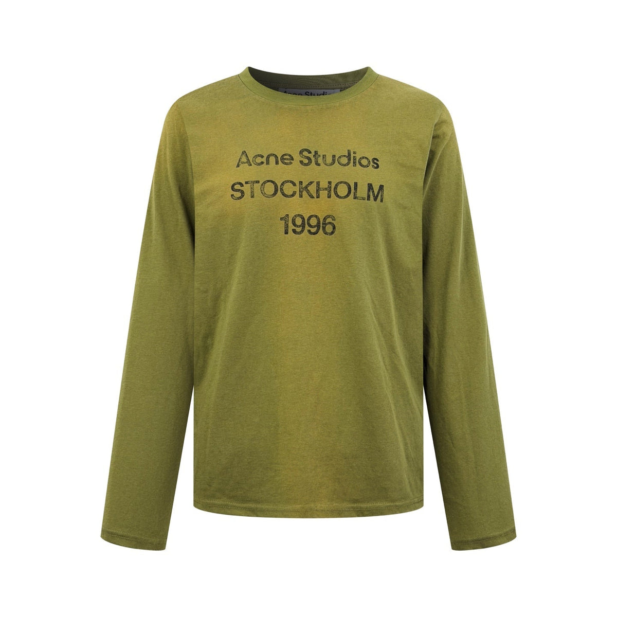 2026 New GS Long-Sleeved T-Shirt with Distressed Printed Logo (CC975-A40)