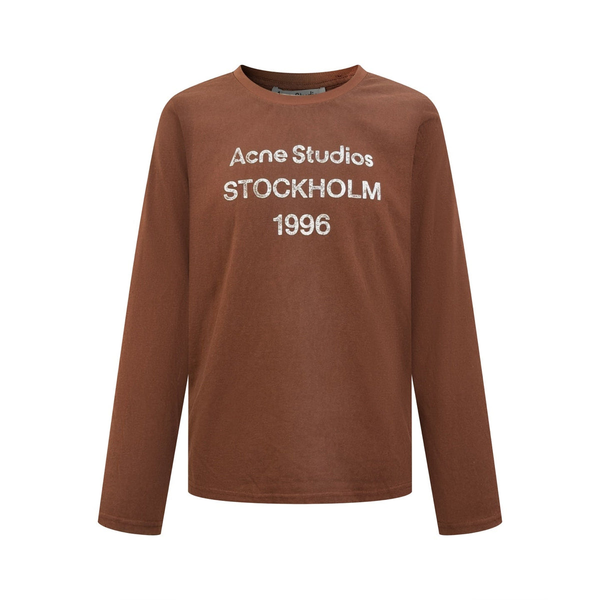 2026 New GS Long-Sleeved T-Shirt with Distressed Printed Logo (CC975-A40)