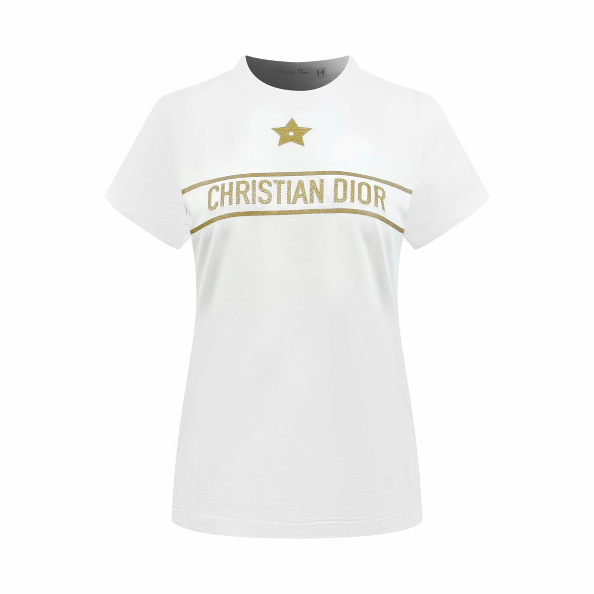 2026 Women’s GS Lucky Star Embroidered Short-Sleeved T-Shirt (DD127)