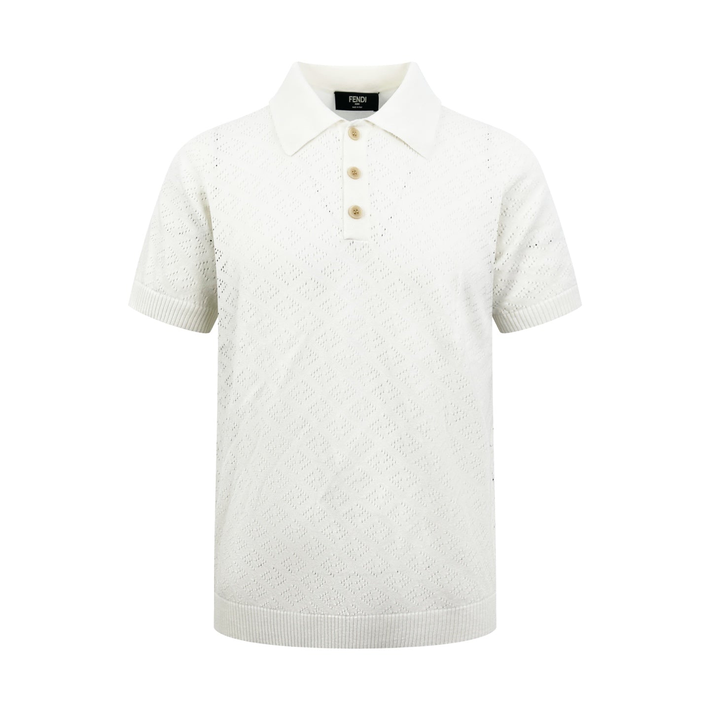 2026 New Arrival GS Jacquard Polo Neck Knit Jumper (AA622-A75)