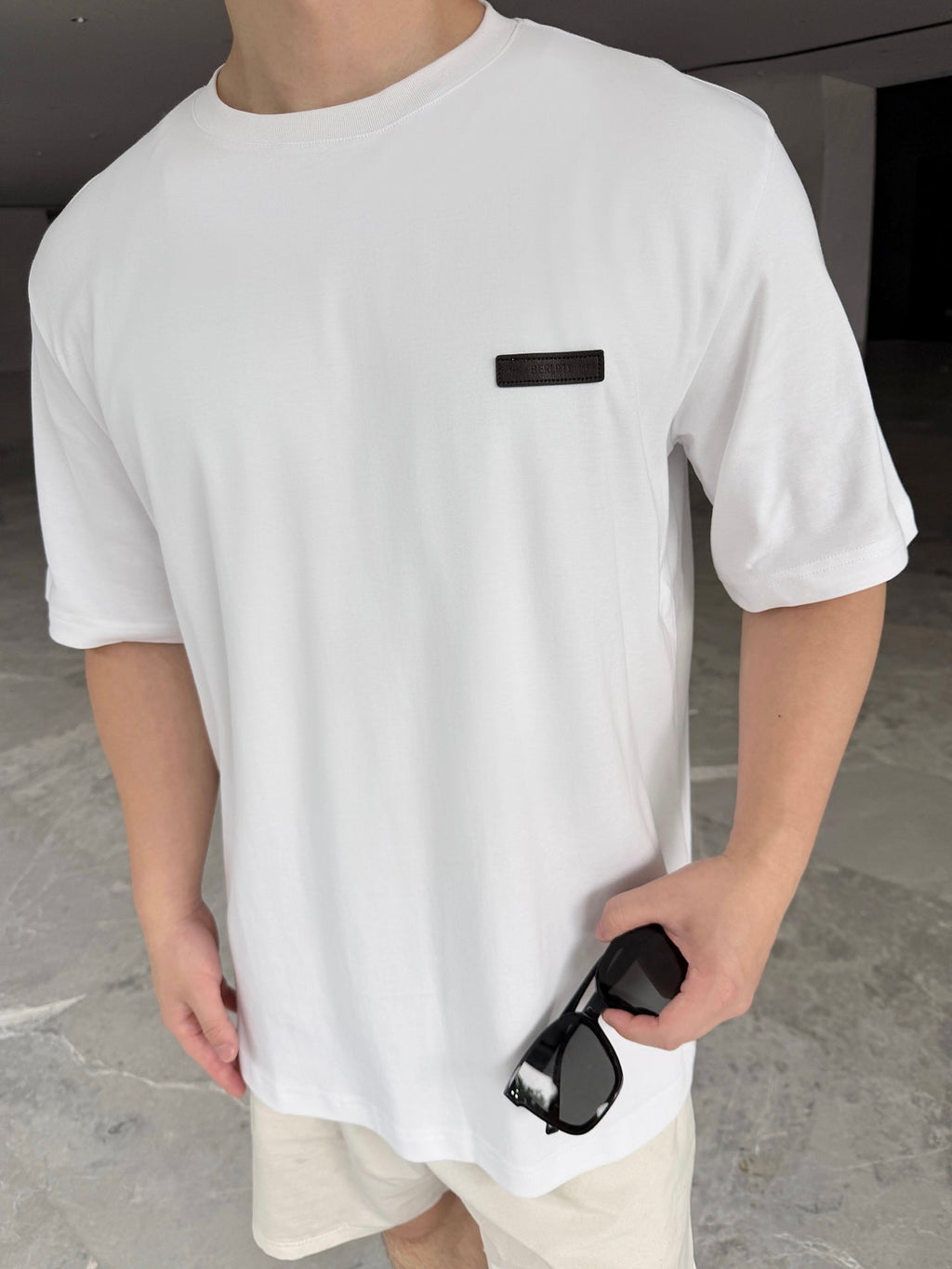2026 New GS Leather Label Short-Sleeved T-Shirt (AA638-A10)