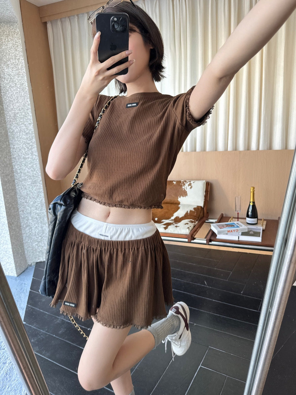 2026 Women’s GS Lace Short-Sleeved T-Shirt (FF740)
