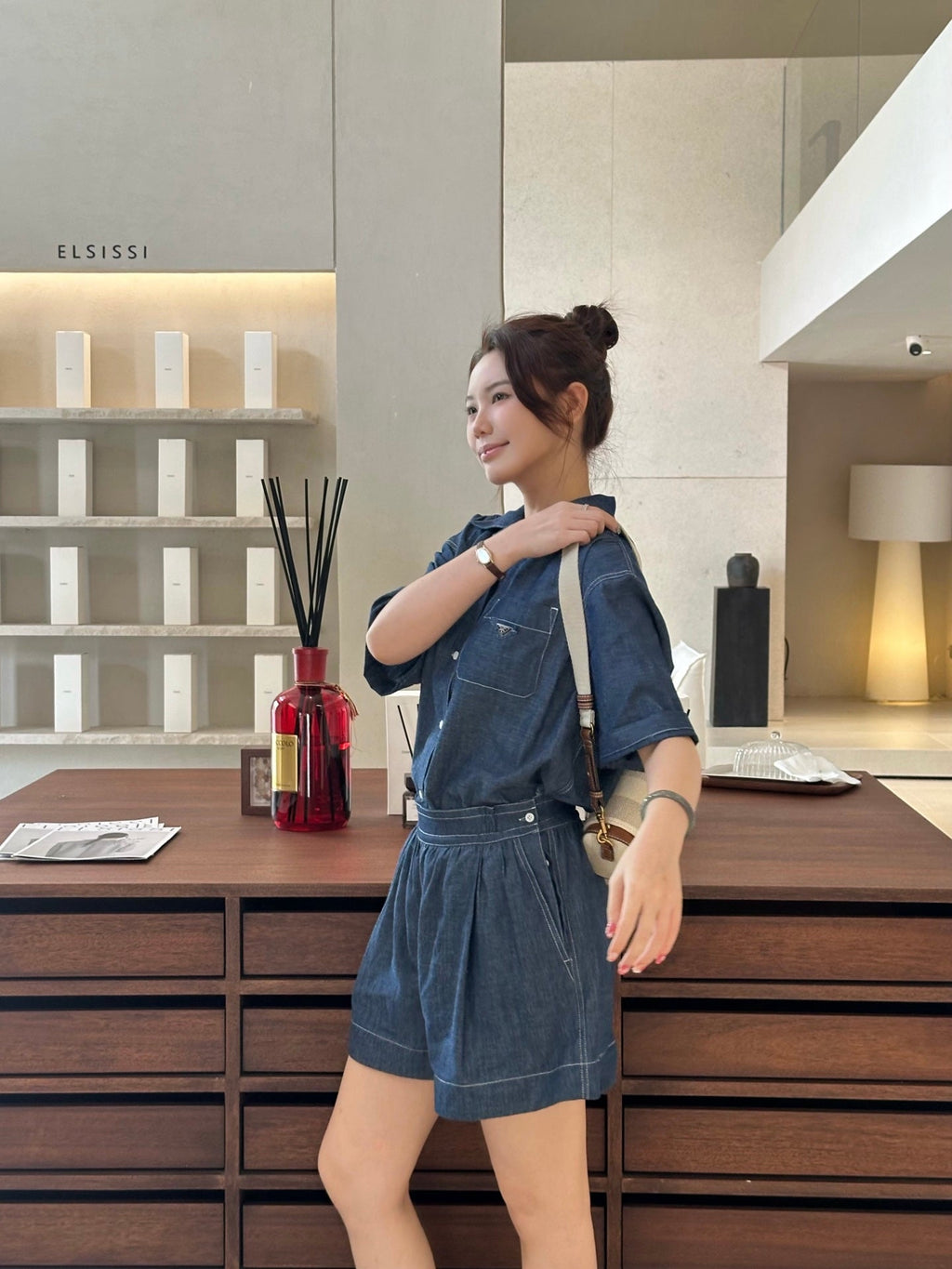 2026 Women’s GS Denim Dress (DD121)