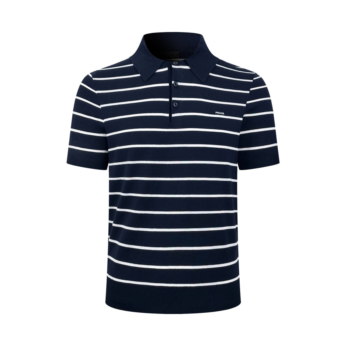 2026 New GS Logo Striped Polo-Neck Knit (CC991-A70)