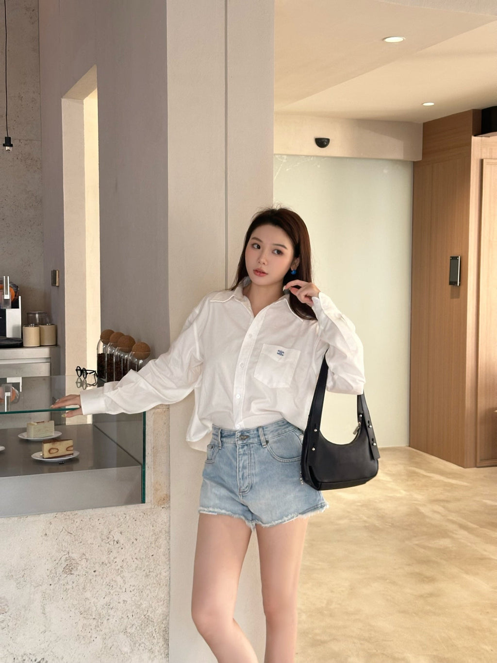 2026 Women's GS Embroidered Shirt (EE425)