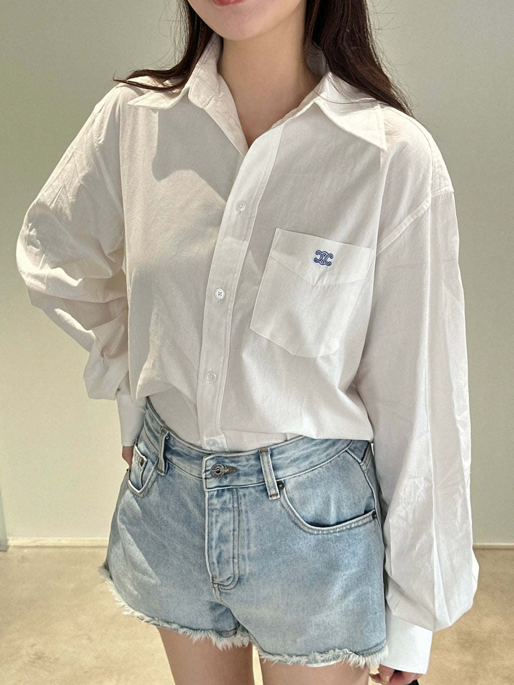2026 Women's GS Embroidered Shirt (EE425)