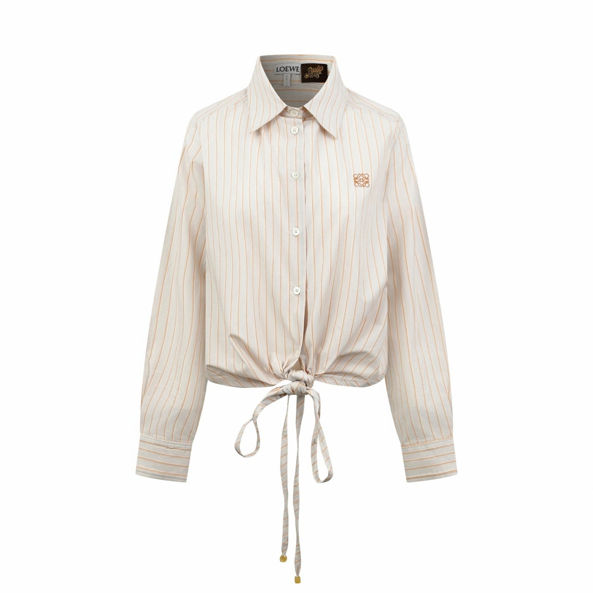 2026 Women's GS Embroidered Striped Laced Shirt (FF776)