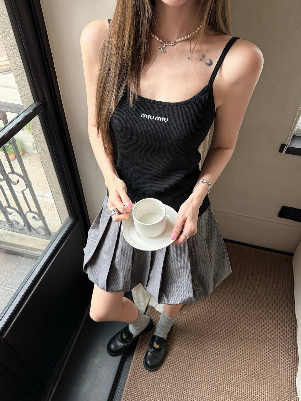 2026 Women's GS Logo Bralette Sweater (FF789)