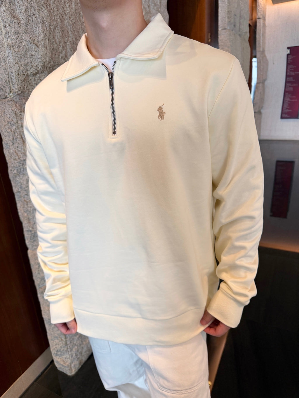 2026 New GS Embroidered Half-Zip Sweatshirt (BB890-A90)