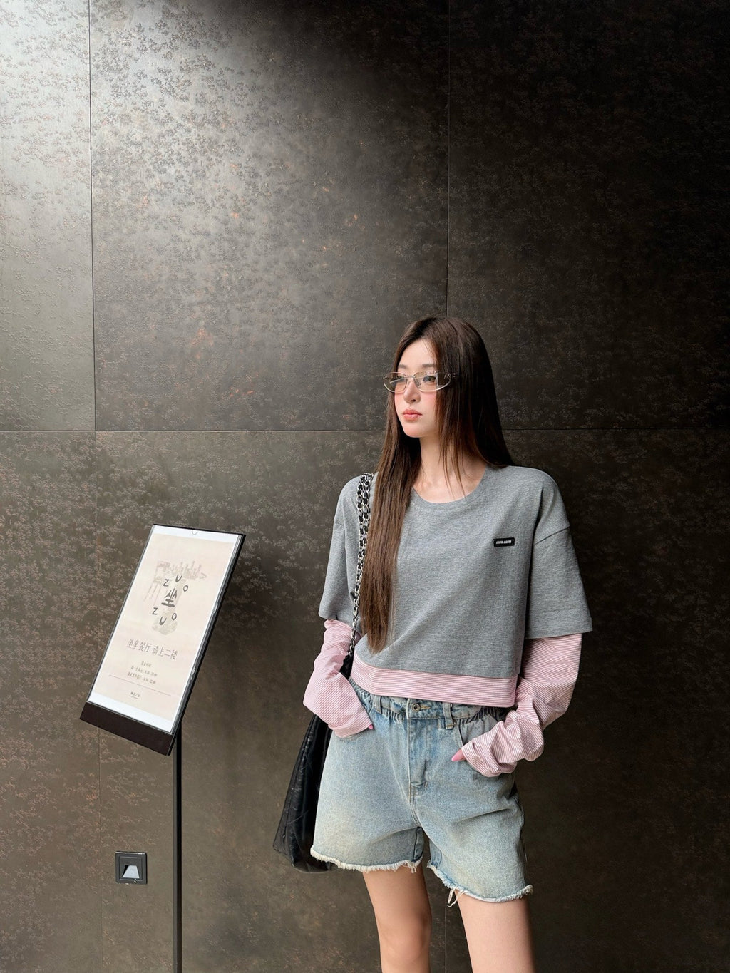 2026 Women's GS Logo Multi-color Long-Sleeved Shirt (FF803)