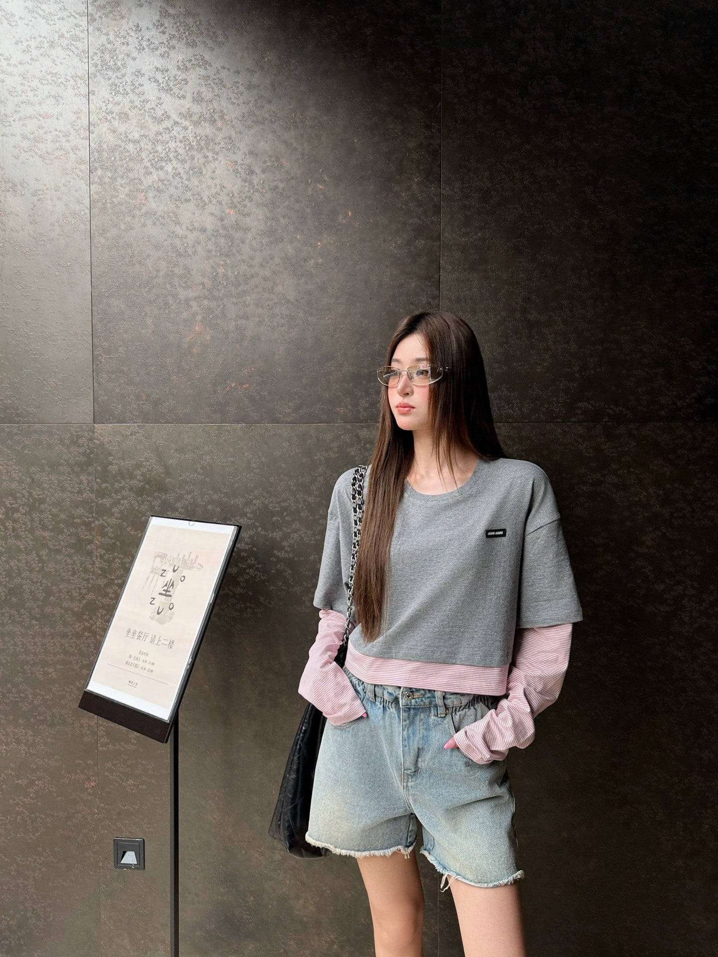 2026 Women's GS Logo Multi-color Long-Sleeved Shirt (FF803)