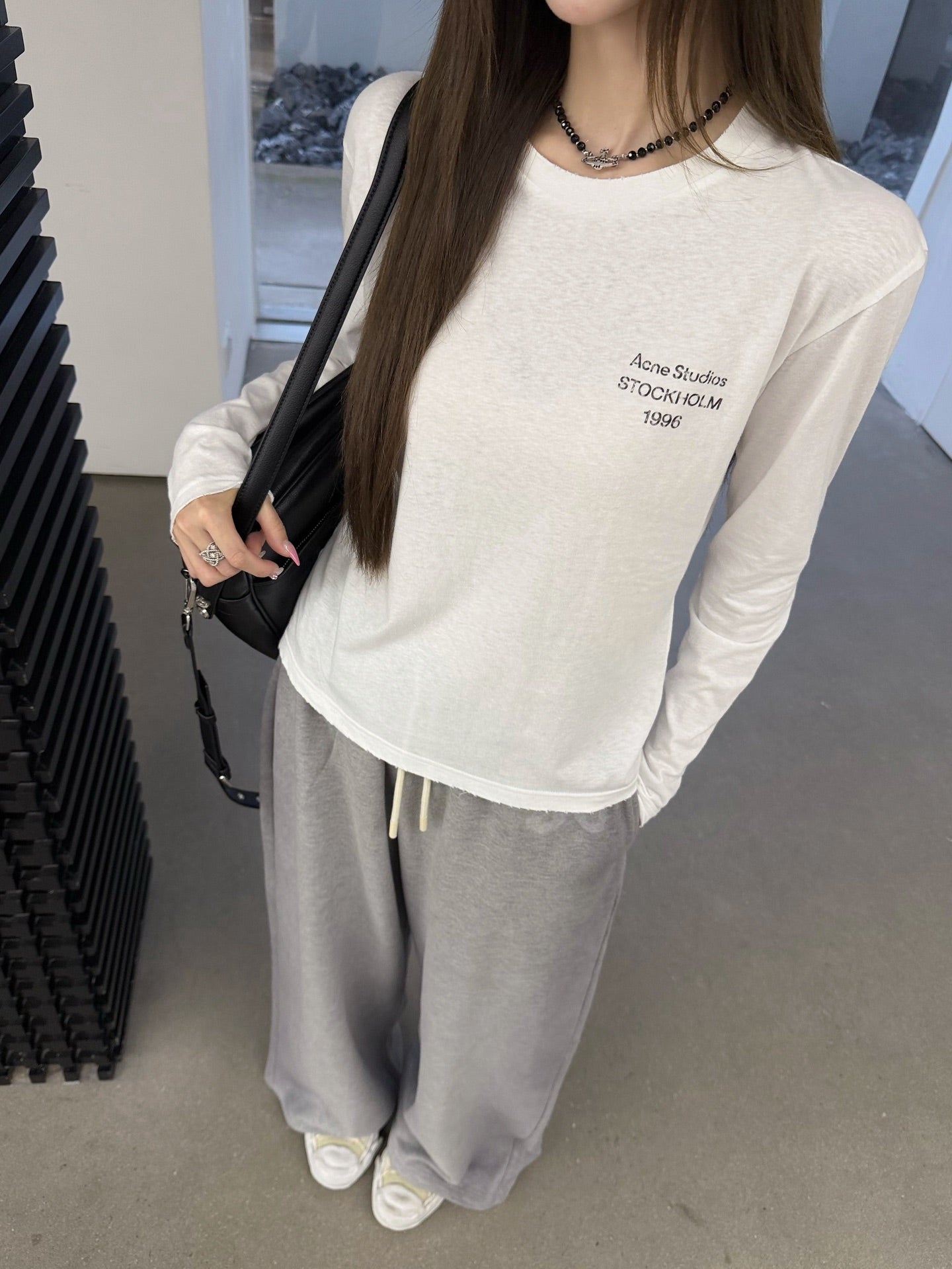 2026 Women's GS Logo Printed Long-Sleeved (FF793)