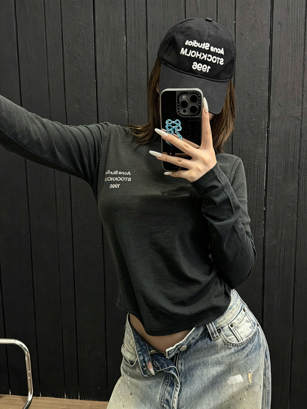2026 Women's GS Logo Printed Long-Sleeved (FF793)