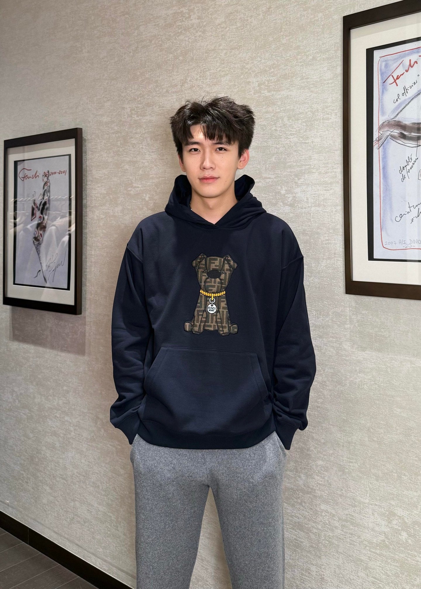 2026 New Model GS Old Style FF Dog Hoodie (BB914-B10)