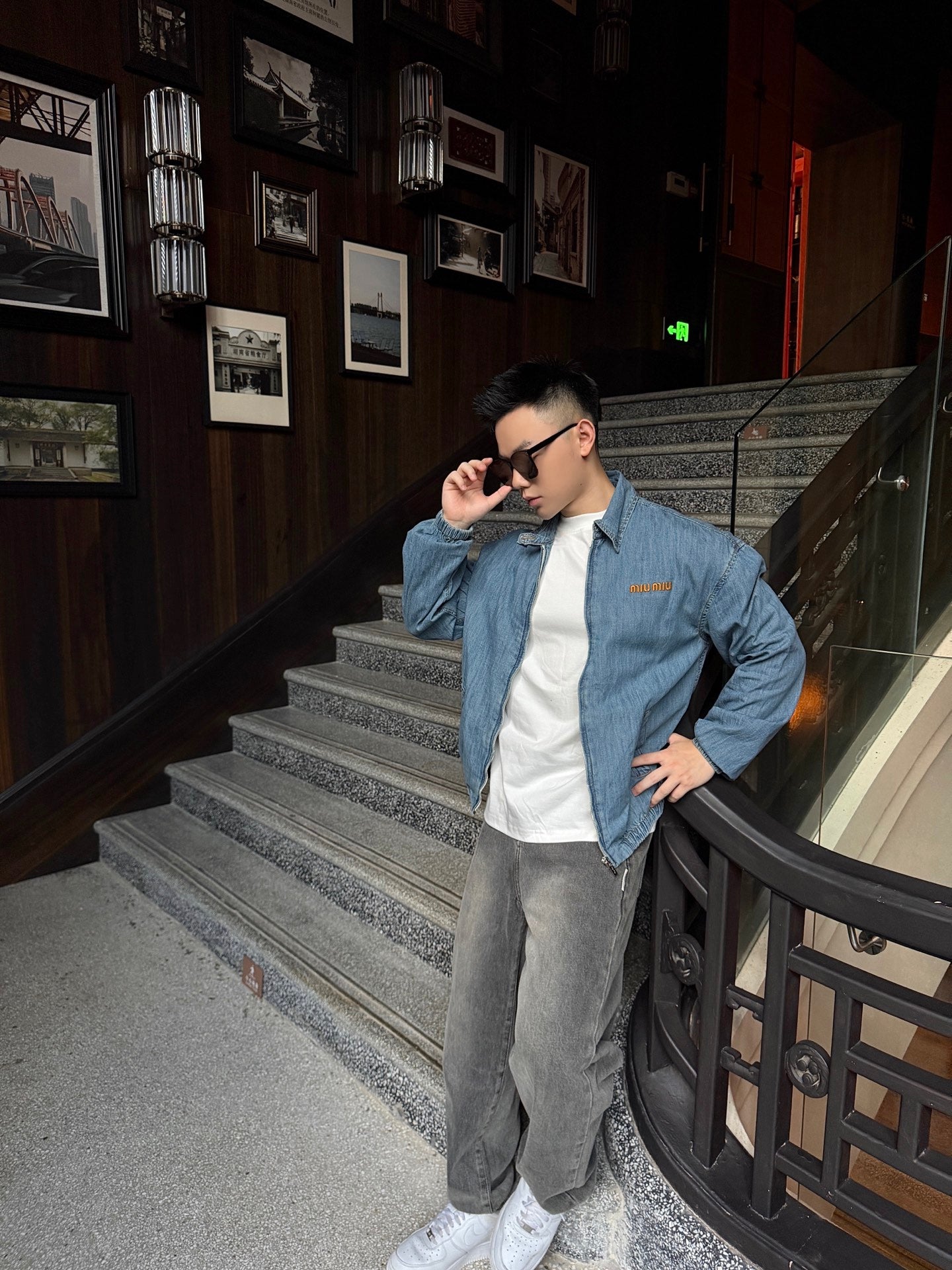 2026 New GS Embroidered Logo Denim Jacket (BB894-B65)