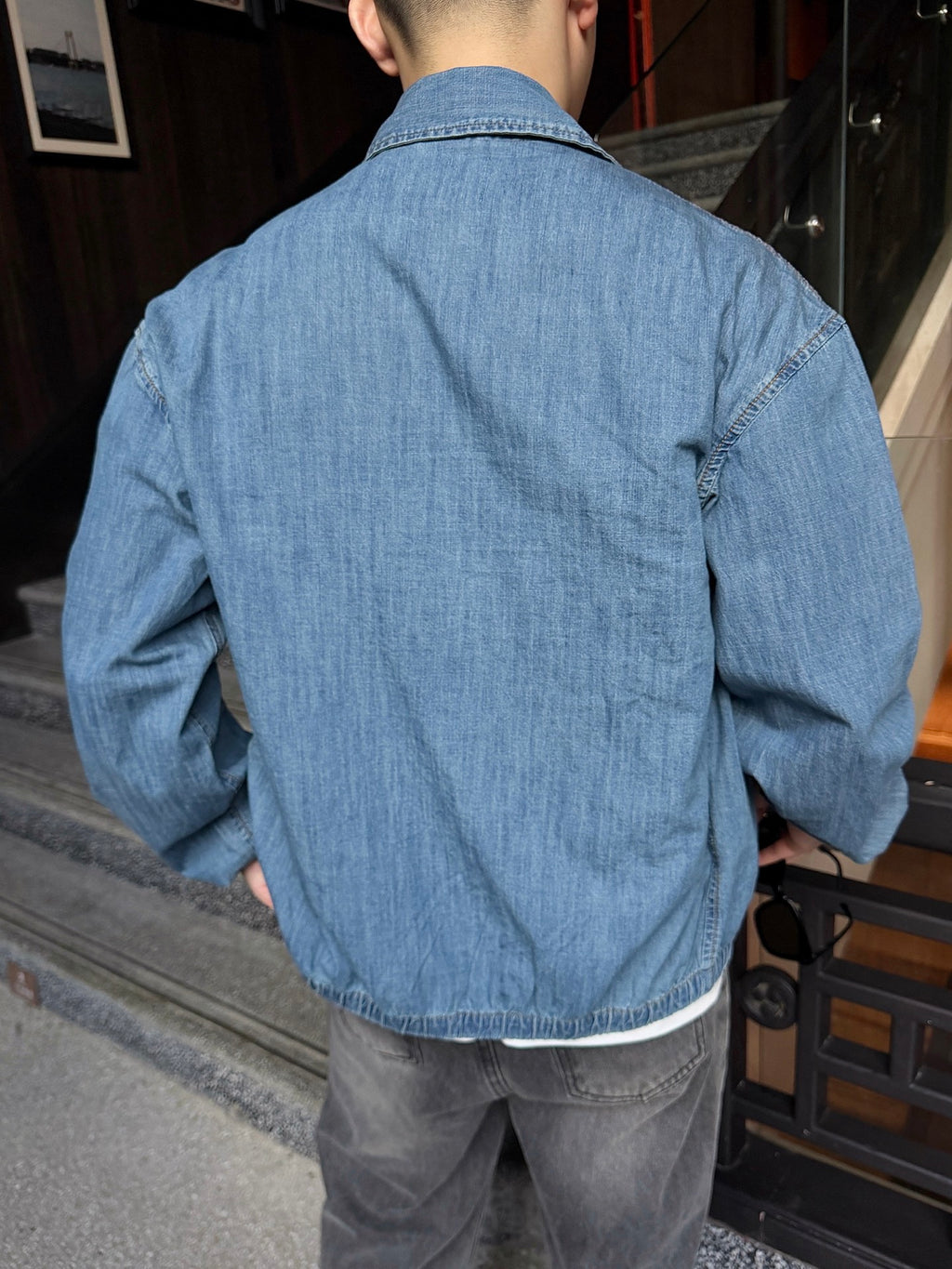 2026 New GS Embroidered Logo Denim Jacket (BB894-B65)