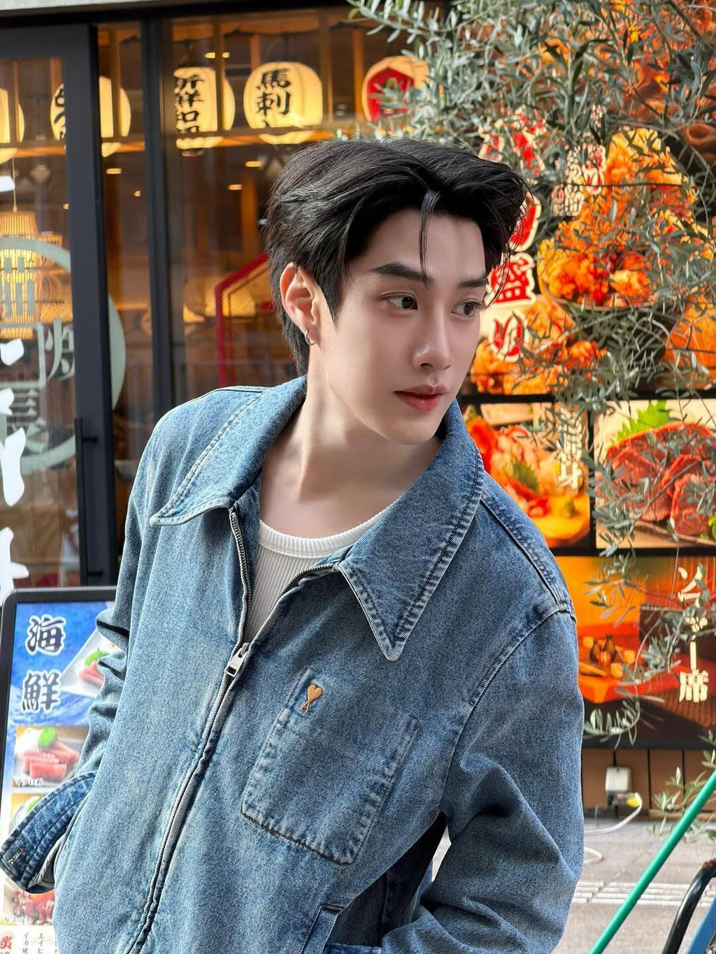 2026 New Model GS Embroidered Denim Jacket (BB877-B70)