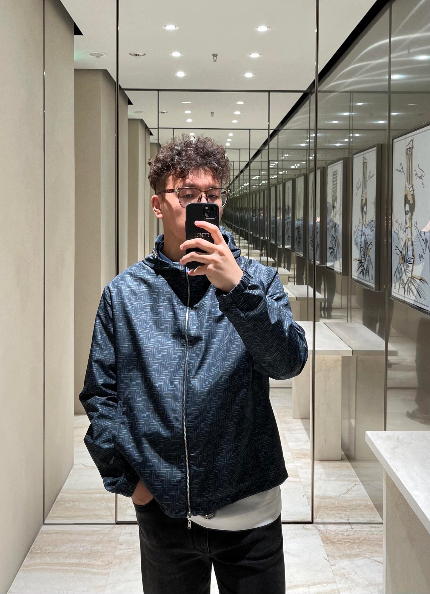 2026 New GS Reversible Hooded Jacket (25331-C15)