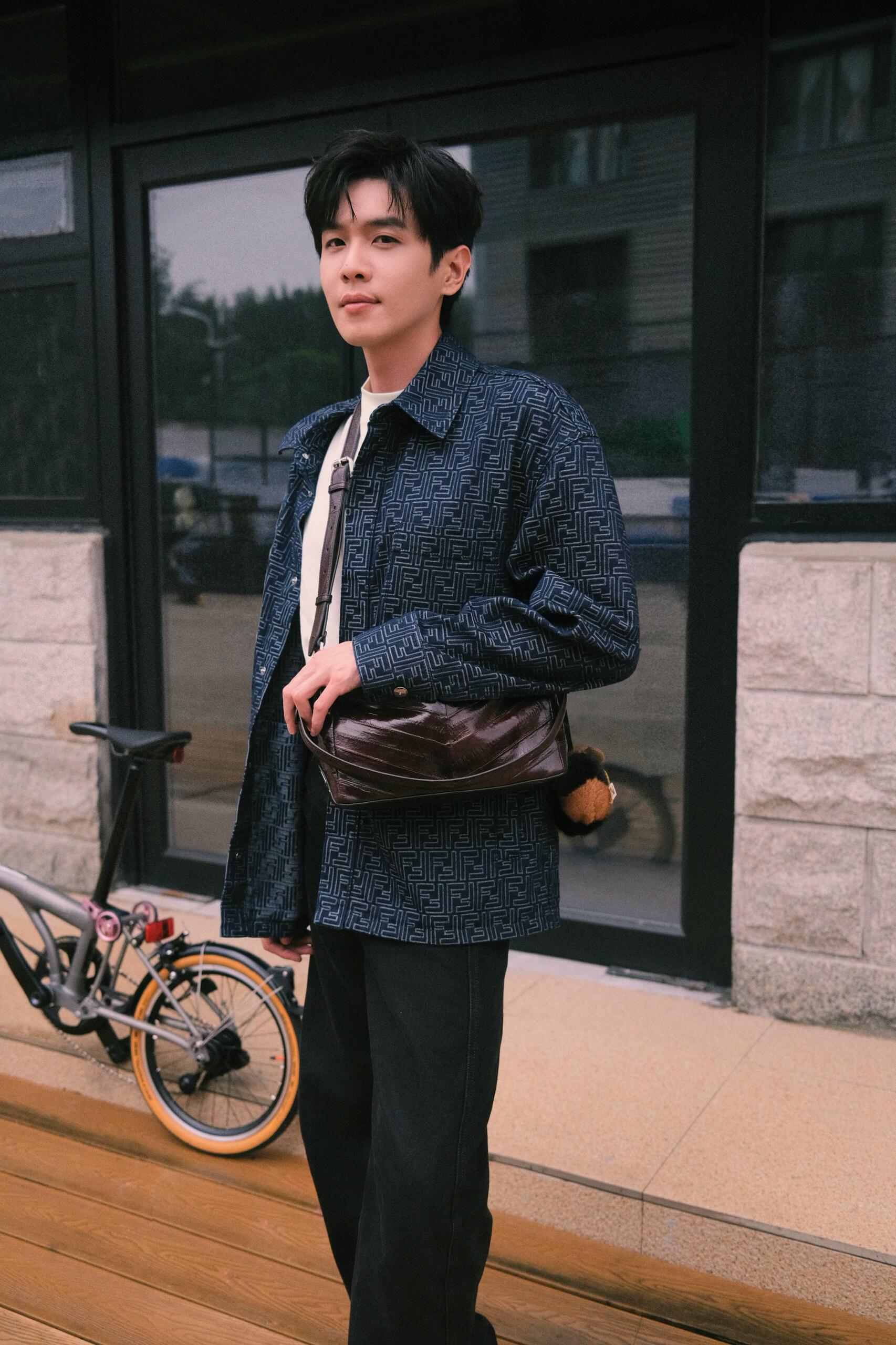 2026 New GS Plaid Denim Jacket (25322-B70)