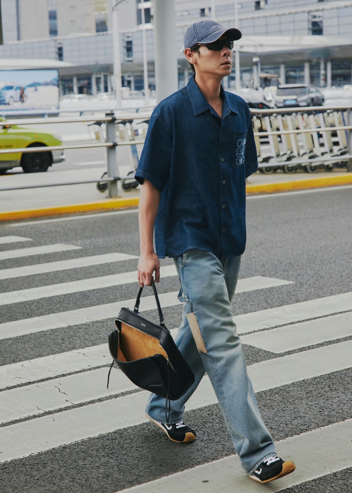 2026 New Style GS Embossed Leather Jeans (BB907-B90)