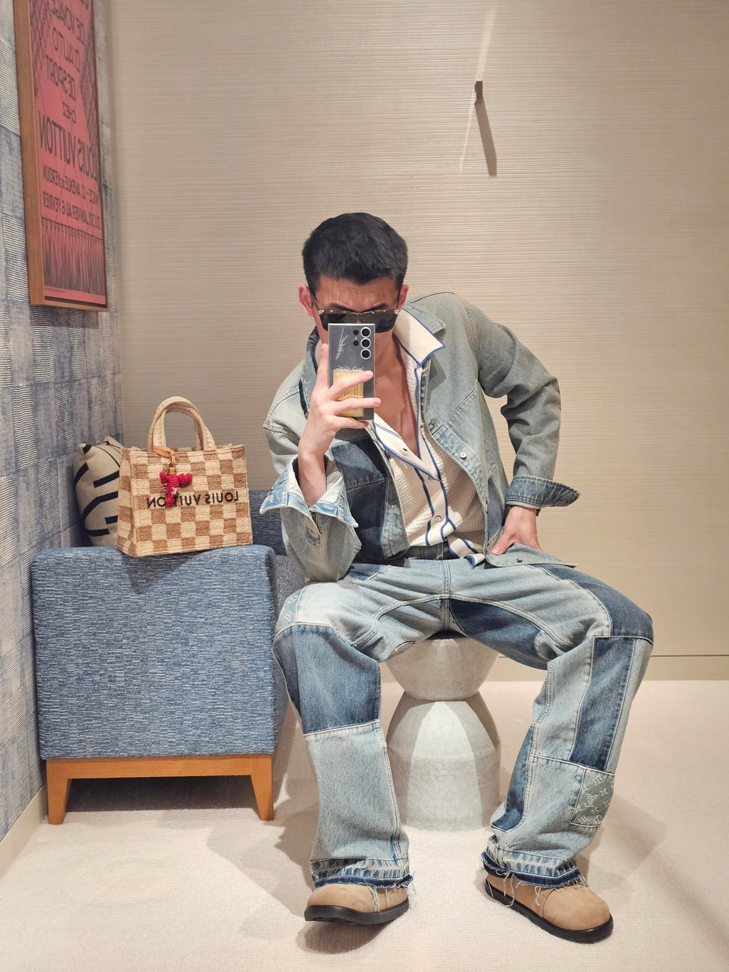 2026 new model GS logo patch denim jacket (BB898-C25)