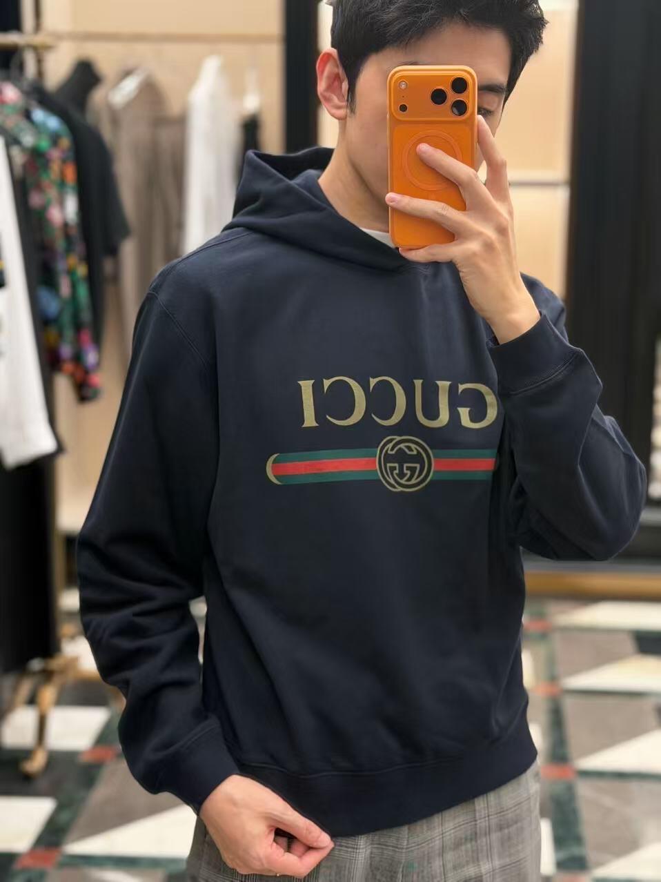 2026 New Model GS Printed Hooded Sweatshirt (AA686-B00)