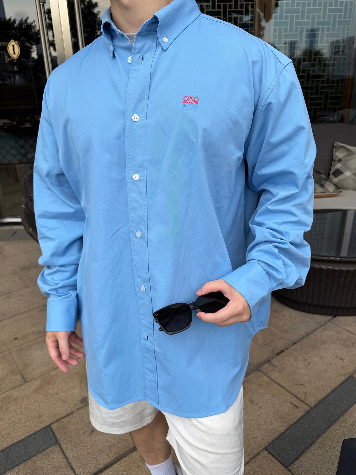 2026 New Style GS Two-Color Embroidered Shirt (BB900-B10)